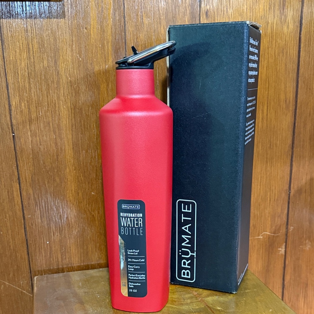 BrüMate Ruby Rehydration Water Bottle